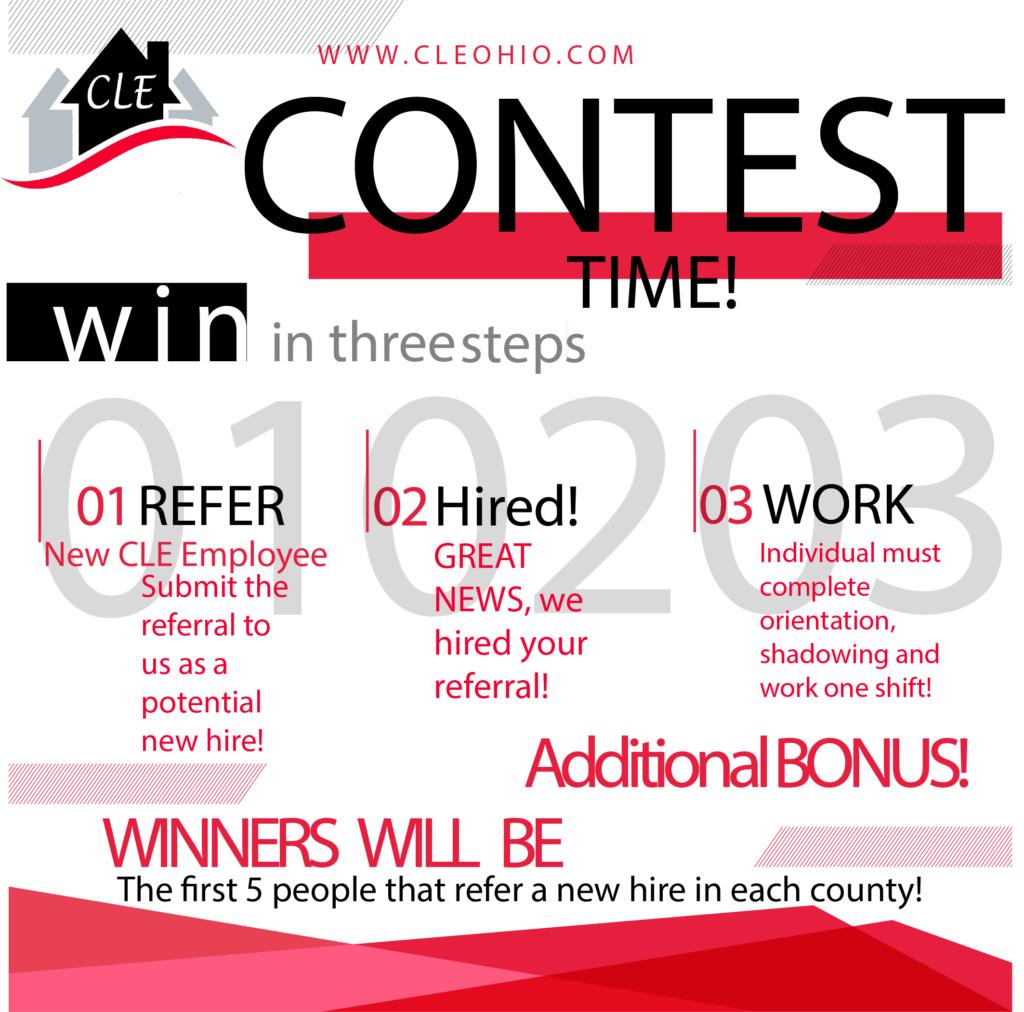 Employee contest Community Living Experiences